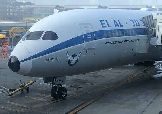 מטוס החלומות: השקת המטוס החדש, הדרימליינר, בקו לוס אנג'לס- ת"א