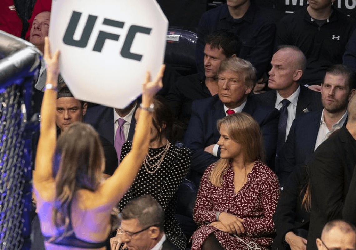 ביקור יקר בניו יורק: נחשפה עלותה של נסיעת טראמפ לקרב ה-UFC