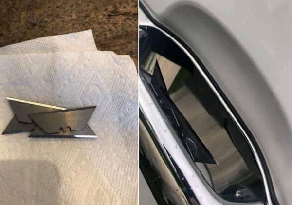 תעלומה בדרום קליפורניה: מי מדביק תערים מתחת לידיות של רכבים?