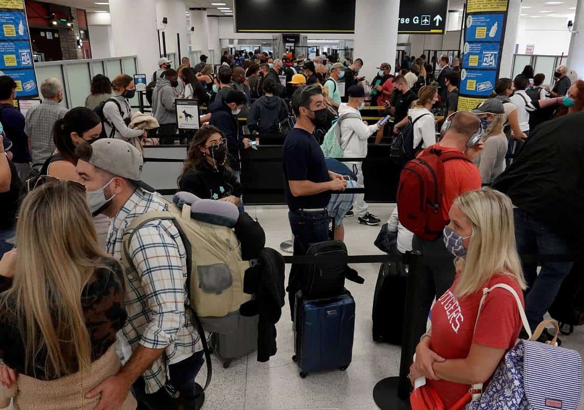 בזכות החג: שיא של קרוב לשנתיים במספר הטסים בארה"ב