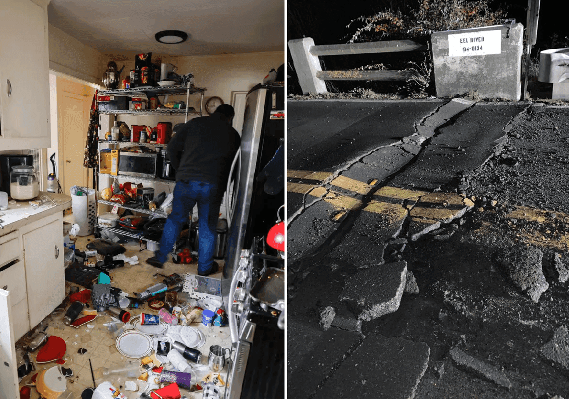 שני הרוגים ו-11 פצועים ברעידת האדמה העוצמתית בקליפורניה 