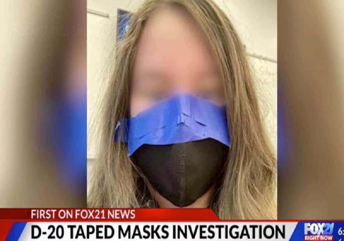 חקירת המשטרה הסתיימה: "המורים הורו לתלמידים להדביק את המסכות לפרצוף עם מסקינטייפ, אך לא עשו זאת בעצמם"