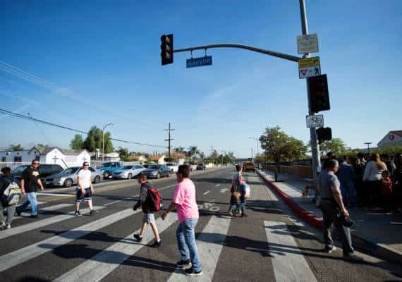 לוס אנג'לס: המחוז מוביל במספר הולכי הרגל שנהרגו בתאונות דרכים