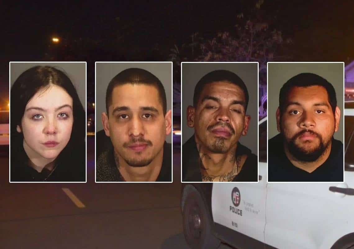 לוס אנג'לס: ארבעת החשודים ברצח השוטר - אנשי כנופיה אלימה עם קשרים למאפיה המקסיקנית