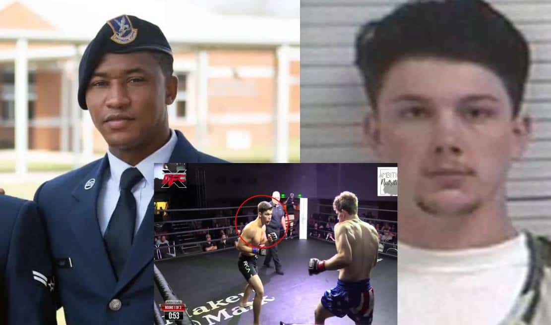 "אני חושב שהרגתי אותו": לוחם MMA הרג בטעות קצין חיל אוויר במהלומת אגרוף במהלך קטטת בר