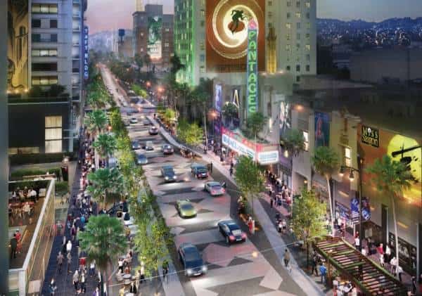 הסרת נתיבים והוספת מדרכות: הפרויקט שעשוי לשנות את פני שדרת הכוכבים של הוליווד