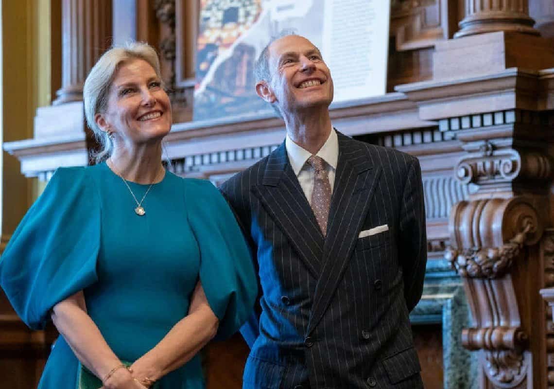 התואר המלכותי החדש של הנסיך אדוארד ואשתו סופי