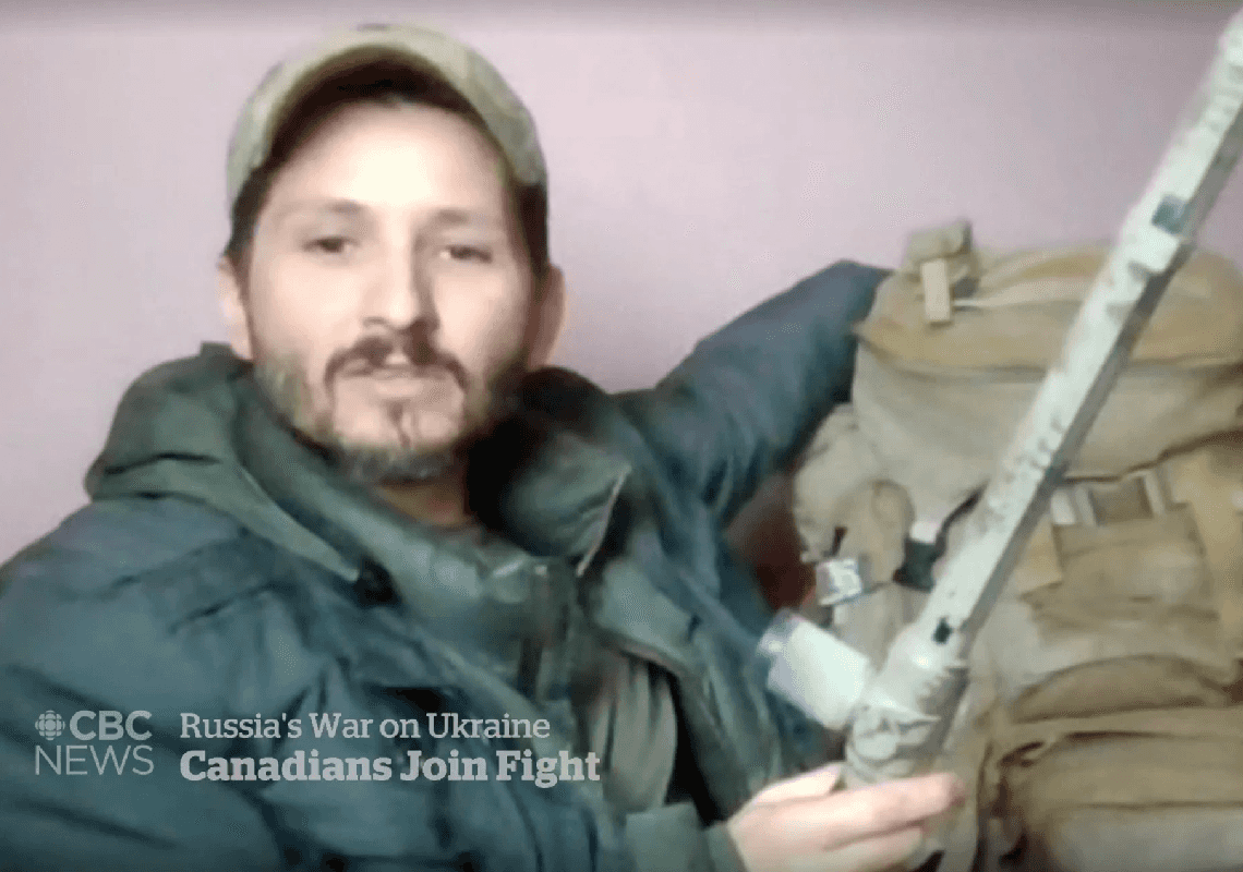 צלף מיחידה קנדית מובחרת הצטרף ללחימה באוקראינה: "אני חייב לעזור"