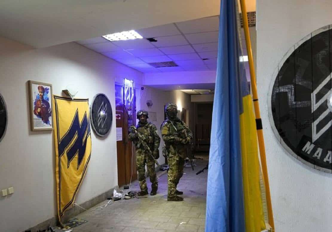 ‏בריטניה צנזרה דו"ח על ניאו-נאצים בריטים הנלחמים באוקראינה ‏לכאורה