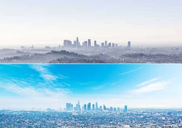 נושמים לרווחה למרות הקורונה: לוס אנג'לס רושמת נתון חיובי במיוחד