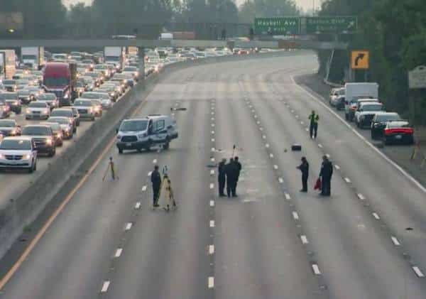 תאונה קטלנית בוואלי לוס אנג'לס גרמה לסגירת עורק תחבורה ראשי