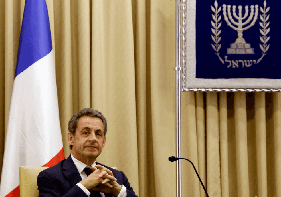 "ישראל צדקה": הגיבוי של נשיא צרפת לשעבר למלחמה בחמאס ובחזבאללה