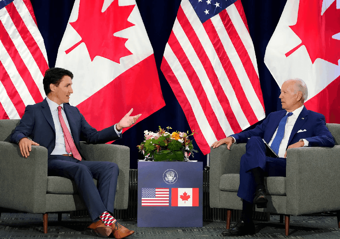 ראש ממשלת קנדה נדבק בקורונה - ימים לאחר פגישה עם ביידן 