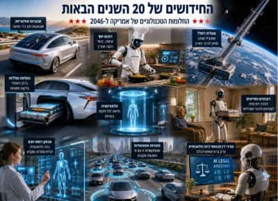 אמריקה כבר חולמת על 2046: כך ייראו החיים בעוד 20 שנה