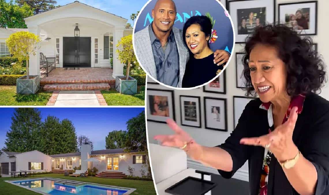 דוויין 'דה רוק' ג'ונסון הפתיע את אמא עם בית חדש באנסינו