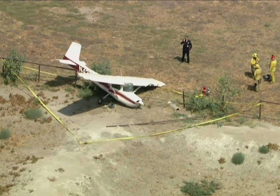 מטוס קל ביצע נחיתת חירום בדרום קליפורניה