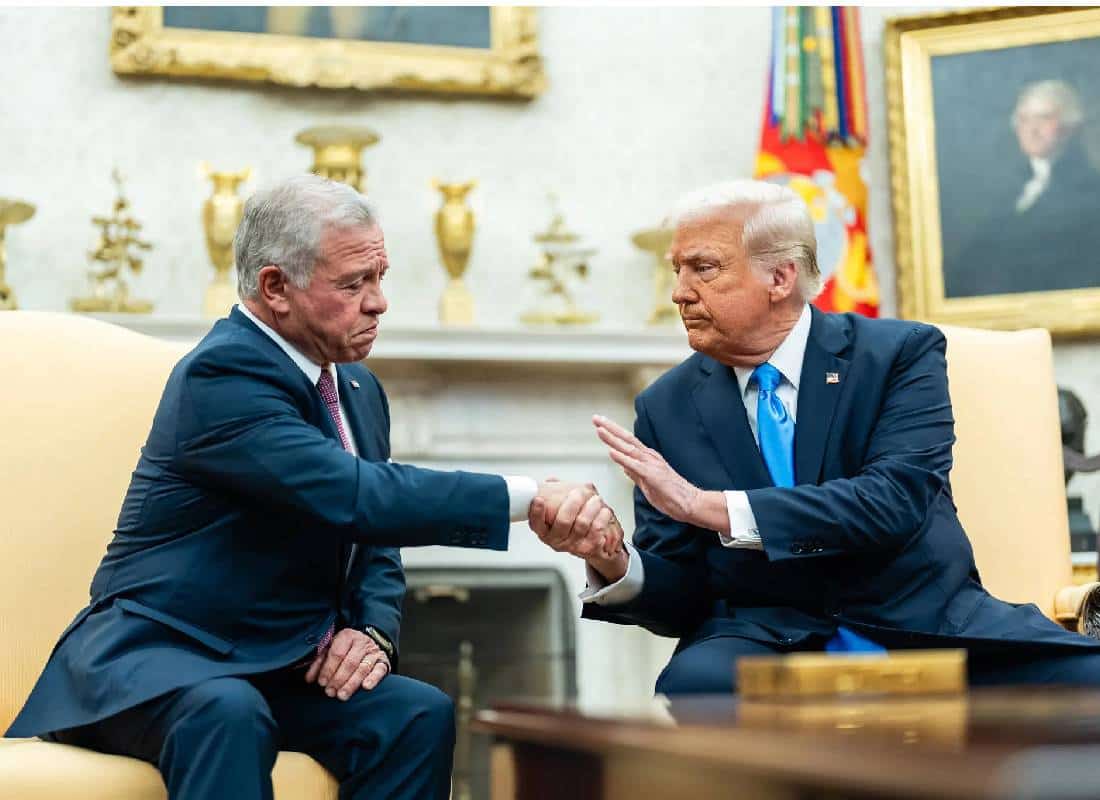 מלך ירדן דוחה את הצעת טראמפ להעברת פלסטינים מעזה: "זו עמדה ערבית מאוחדת"