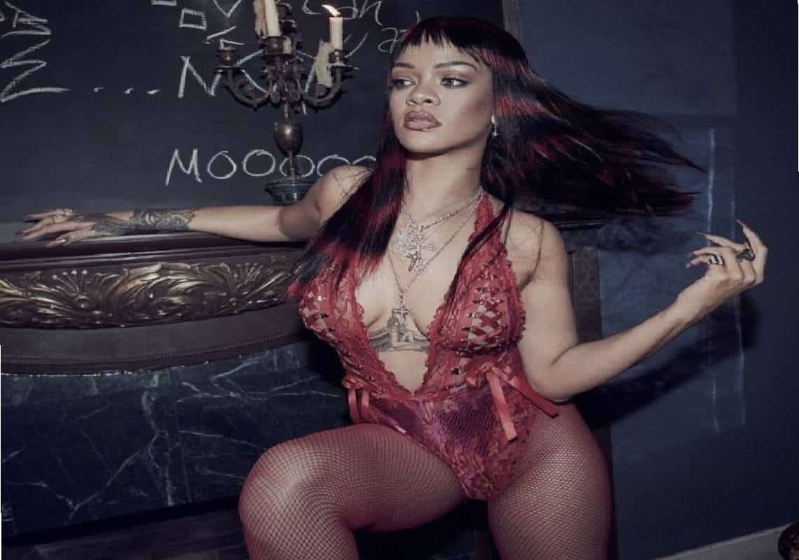 לכבוד הוולנטיין: ריהאנה בתמונות לוהטות בהלבשה תחתונה