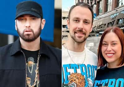 אמינם קיבל בשורה מרגשת: בתו המאומצת בהיריון ראשון