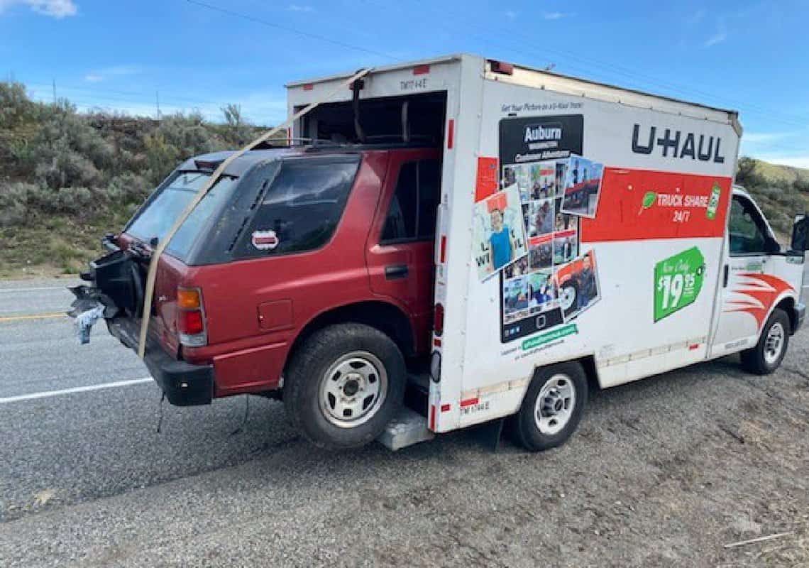 עוברים מחוף לחוף עם רכב? נהג מוושינגטון מצא פתרון יצירתי במיוחד