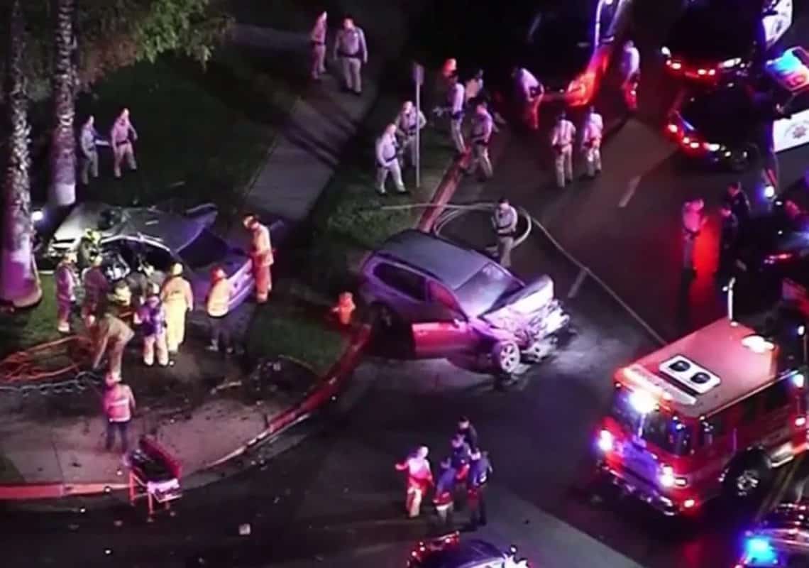 מרדף קטלני בוואלי לוס אנג'לס: נהג שנמלט נהרג בתאונה בשרמן אוקס