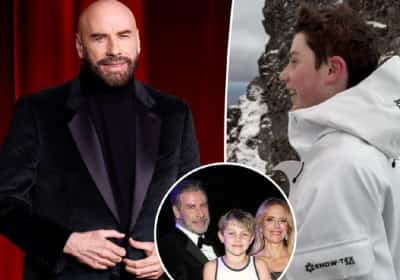 רגע מרגש של אב ובן: ג'ון טרבולטה משתף תיעוד נדיר של בנו הצעיר