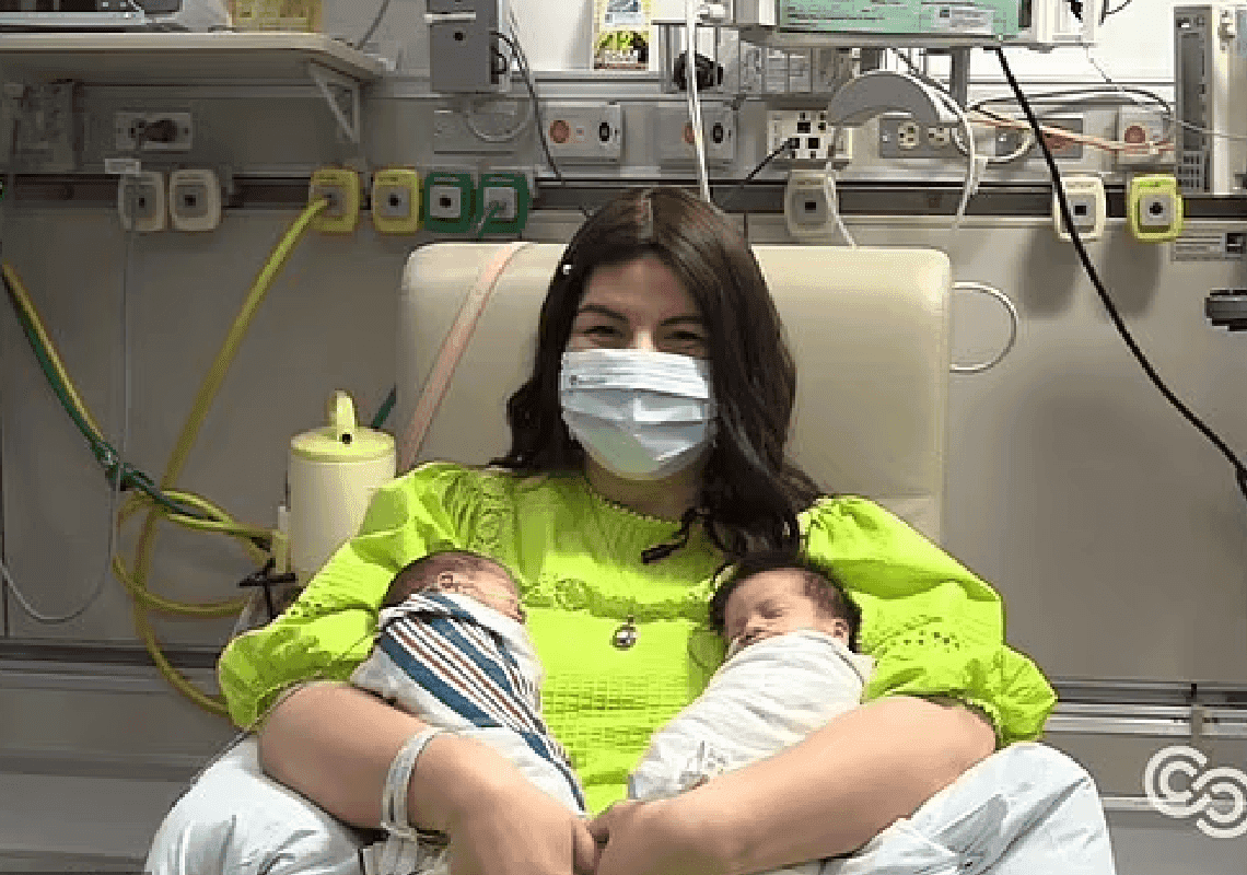 תדהמה בבית חולים בלוס אנג'לס: בייבי בום של תאומים 