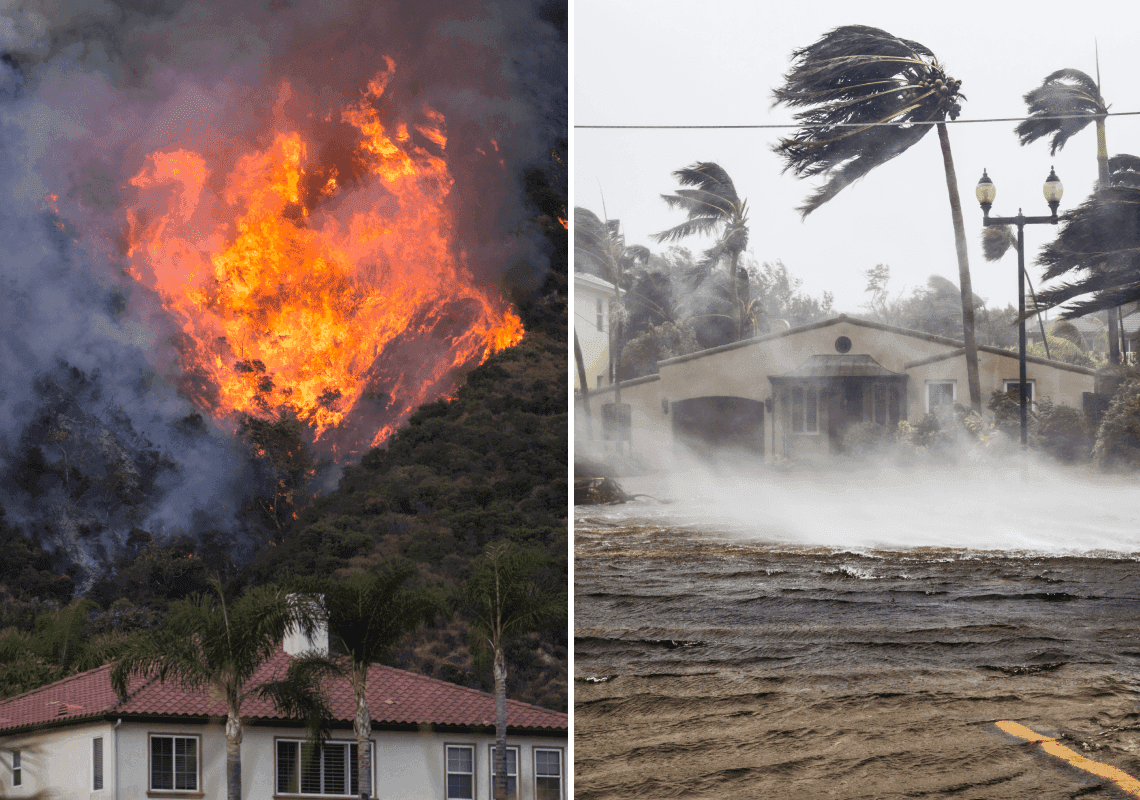 עוד מההשפעות של שינויי האקלים: האמריקאים משלמים הרבה יותר עבור ביטוחים 