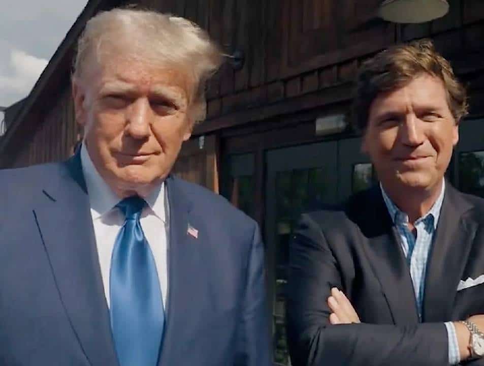 רבע מיליארד צפיות! טאקר קרלסון וטראמפ נתנו נוקאאוט מטורך לעימות הרפובליקני בפוקס ניוז