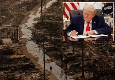 בצו נשיאותי חריג: טראמפ לוקח פיקוד על שיקום לוס אנג'לס מהשריפות ההרסניות