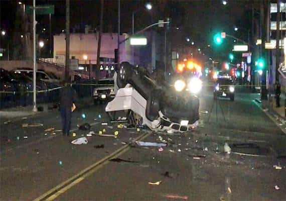 לוס אנג'לס: תאונת דרכים קטלנית הלילה בבוורלי הילס- 2 הרוגות ומספר פצועים  