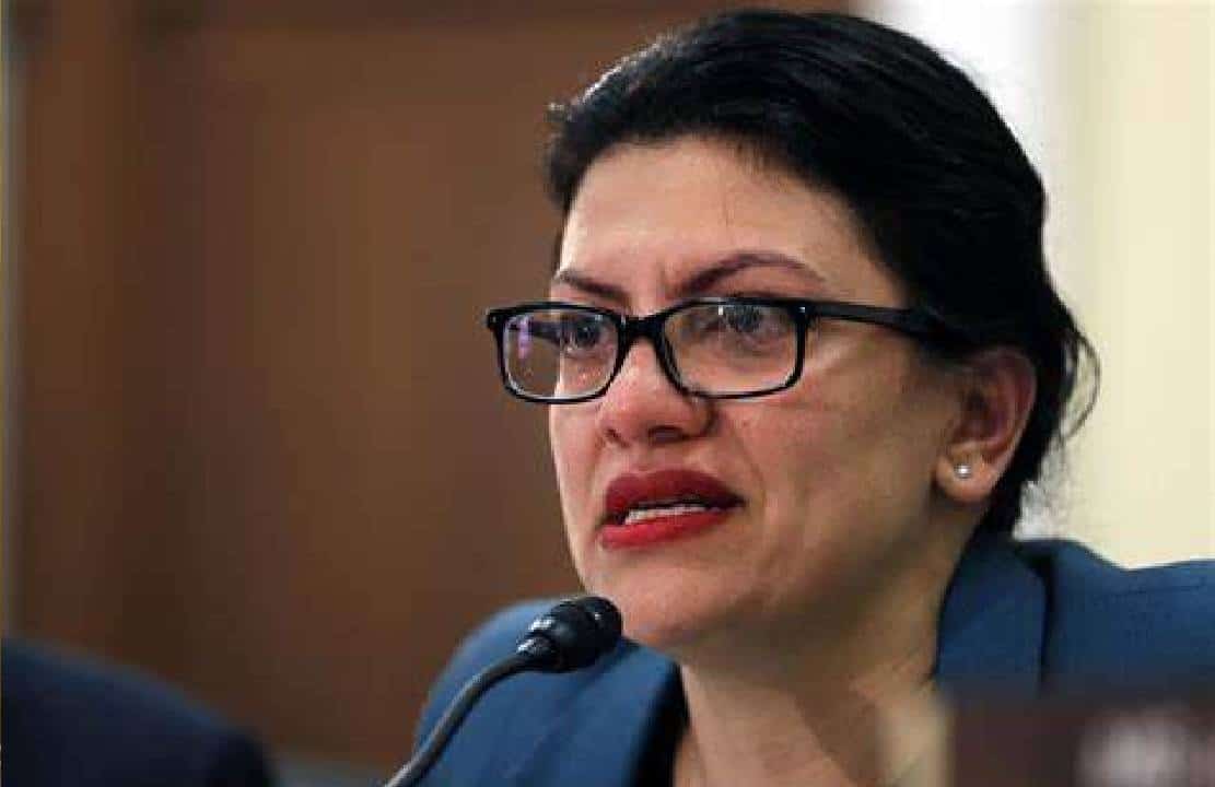 טליב מאשימה את ביידן ב"רצח עם" של פלסטינים, ומזהירה: "נזכור ב-2024"‏