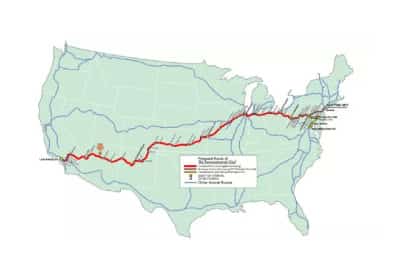 החזון: רכבת המחברת בין לוס אנג'לס וניו יורק - בשלושה ימים בלבד