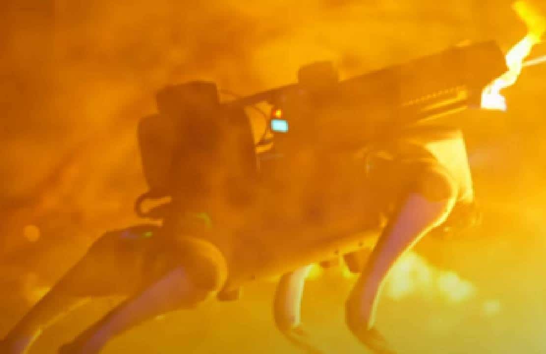 חברה אמריקאית מציגה: כלב-רובוט להביור חדשני לנטרול אלימות 