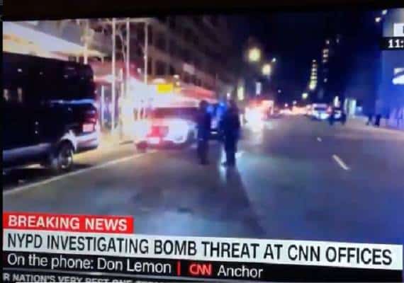 הנשיא צייץ: "פייק ניוז - אויב העם" - ובניין CNN פונה בשל איום בפצצה