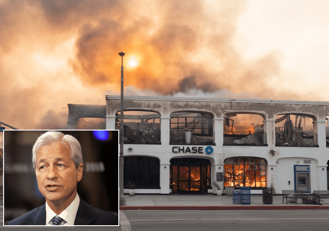 מנכ"ל JP מורגן אחרי השריפות בלוס אנג'לס: "רגולציה מוגזמת חונקת את קליפורניה"