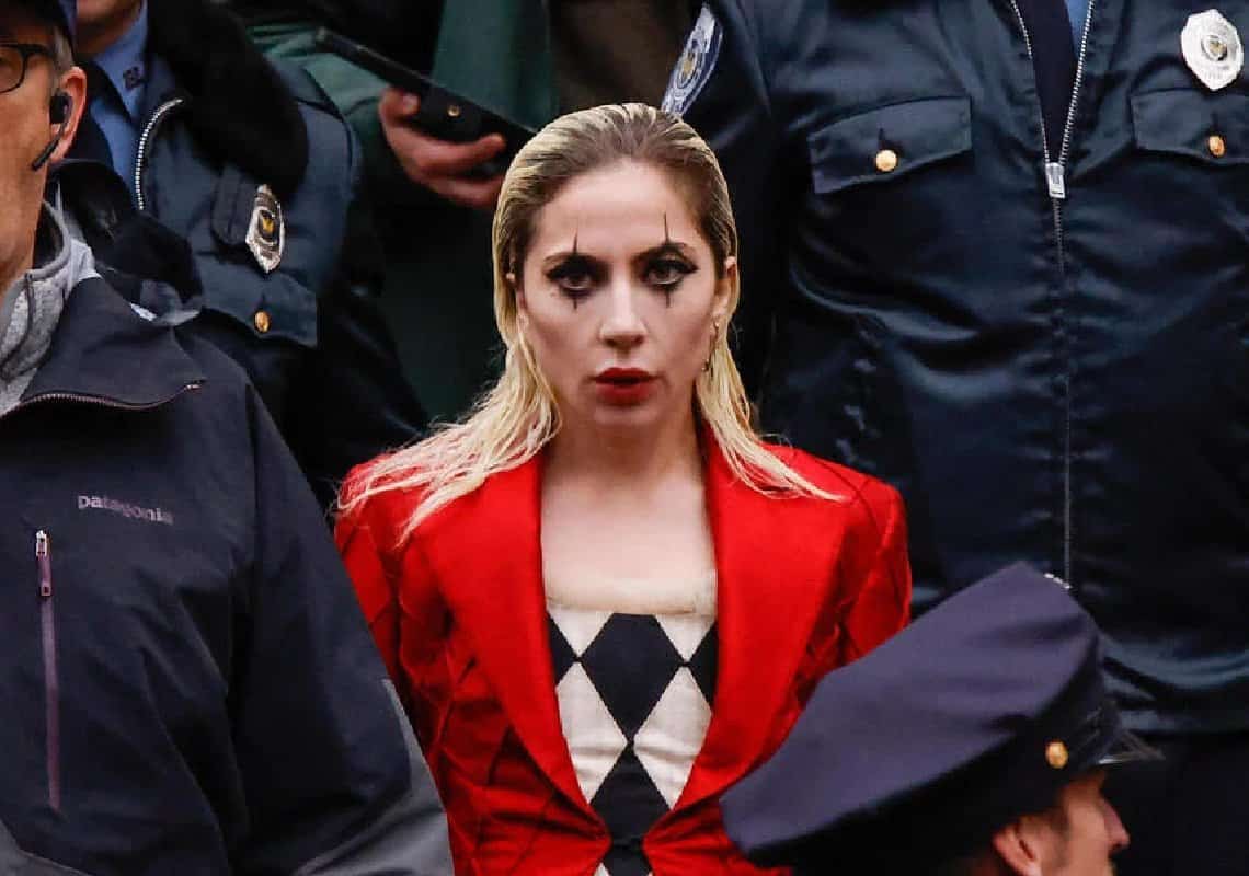 ליידי גאגא נחשפת בצילומי הסרט "ג'וקר 2"