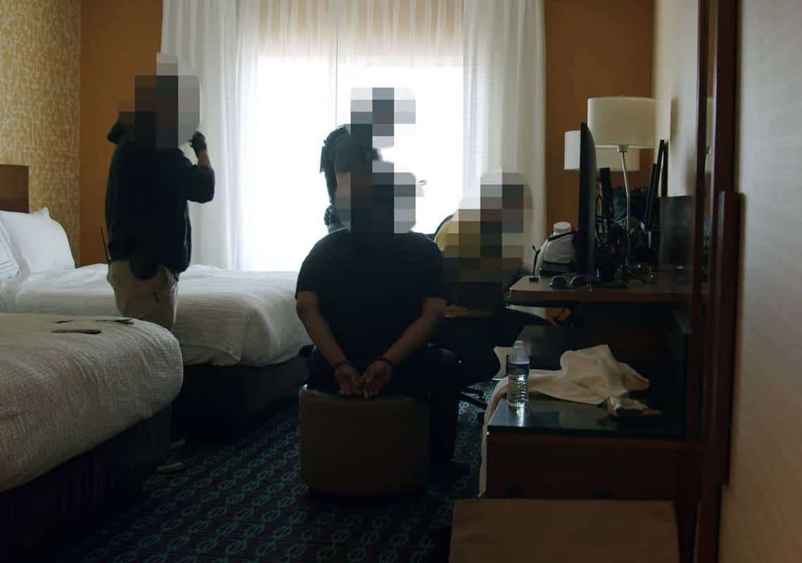 דרום קליפורניה: כ-150 עצורים במהלך מבצע נגד סחר בבני אדם