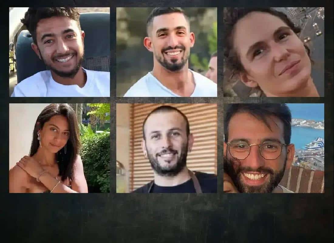 הותר לפרסום: צה"ל חילץ גופות של 6 חטופים מרצועת עזה