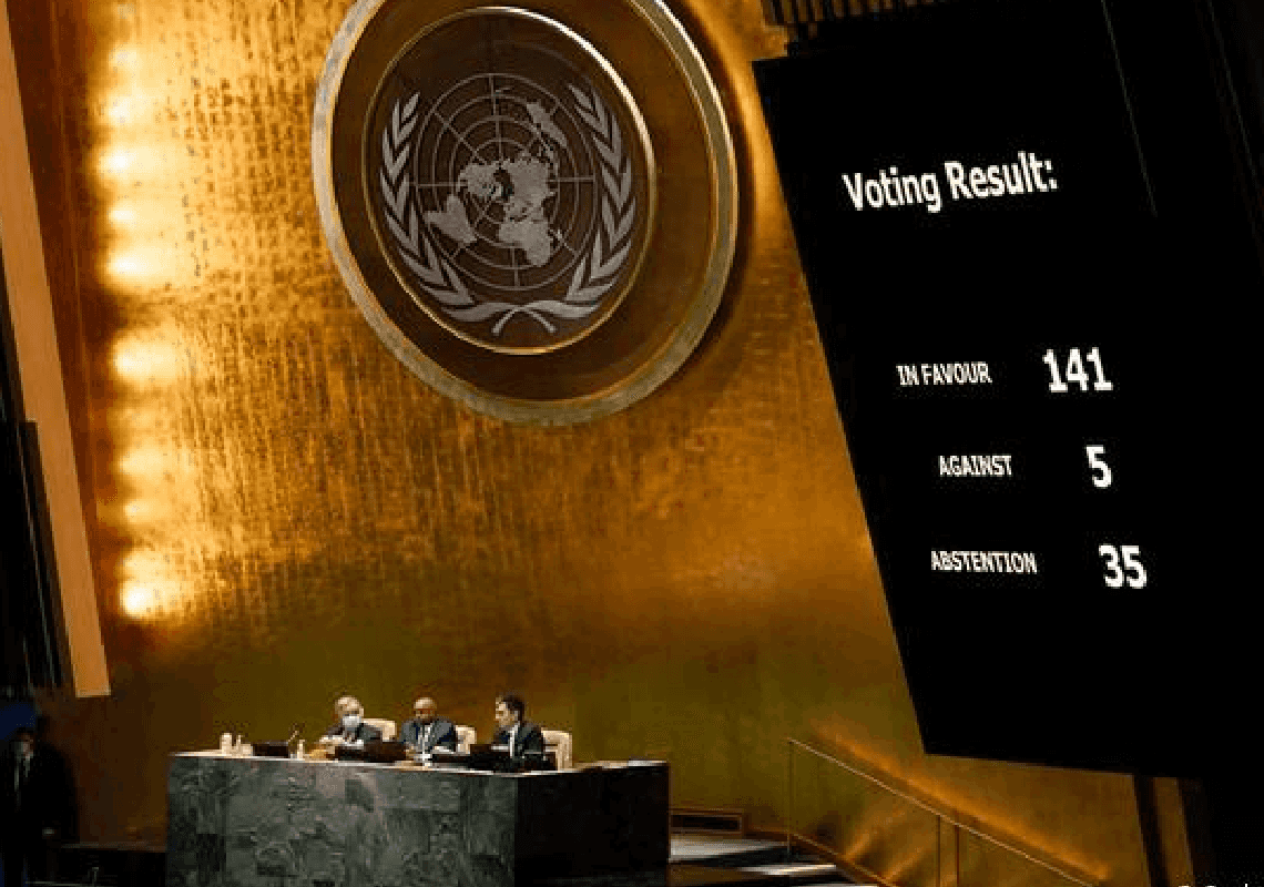 הצבעה באו"ם על גינוי רוסיה: אילו מדינות כן תומכות במוסקבה?