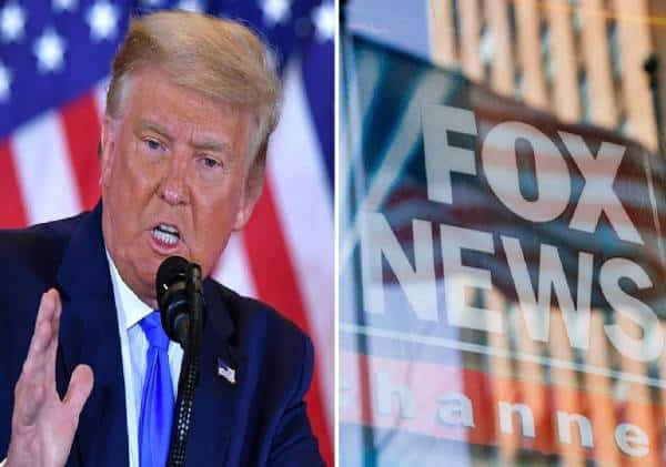 הנשיא מכריז מלחמה על פוקס ניוז: מניות התאגיד צונחות , וכמות הצופים ירדה