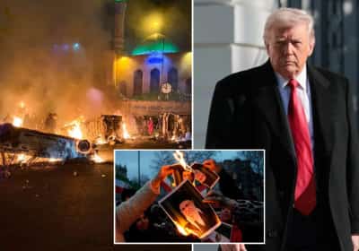 טראמפ מבטל את כל הפגישות עם נציגי איראן וקורא למפגינים להמשיך לצאת לרחובות: "העזרה בדרך"