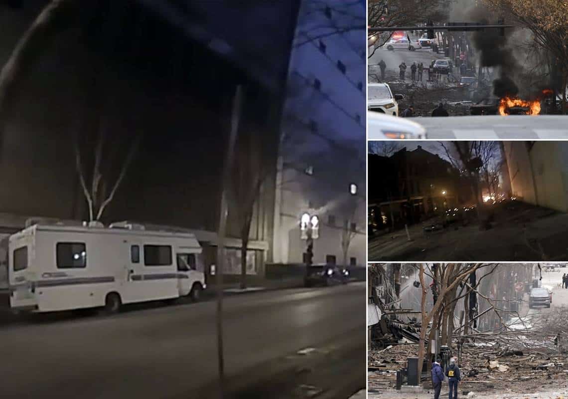 טוויסט בעלילה: "הפיצוץ בנאשוויל בבוקר חג המולד לא קשור לטרור"