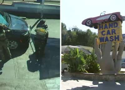 "הם פשוט חטפו מישהו": סוכני הגירה פשטו על מתקן שטיפת רכבים מוכר בוואלי בלוס אנג'לס