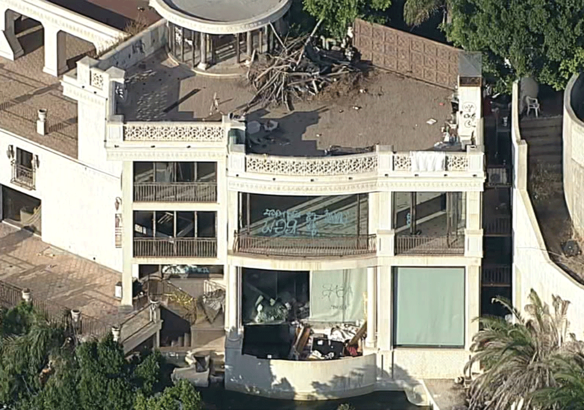 משטרת לוס אנג'לס כבר מודה: "זה אירוע שבשגרה" - פולשים השחיתו אחוזת ענק בשווי מעל ל-10 מיליון בהוליווד הילס