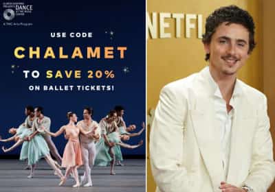 מי שצוחק אחרון: מרכז הבלט של לוס אנג'לס מחזיר לטימותי שאלאמה בסטייל