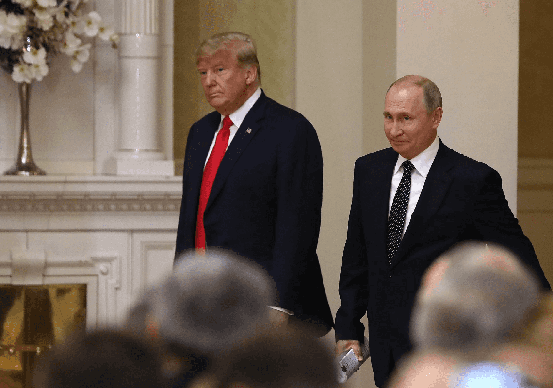 פוטין: "טראמפ התגלה כאדם אמיץ"