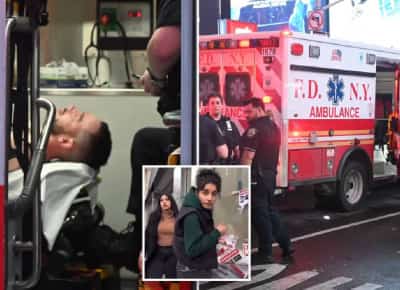 פעילה אנטי-ישראלית תקפה שוטרים בגז פלפל בטיימס סקוור וניסתה לחטוף אקדח