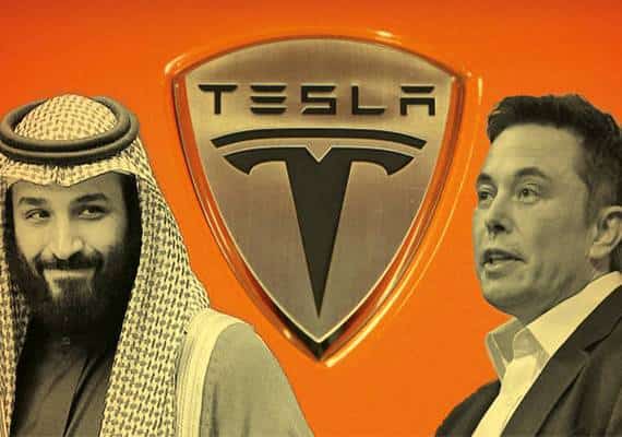 ערב הסעודית השקיעה 2 מיליארד דולר בטסלה