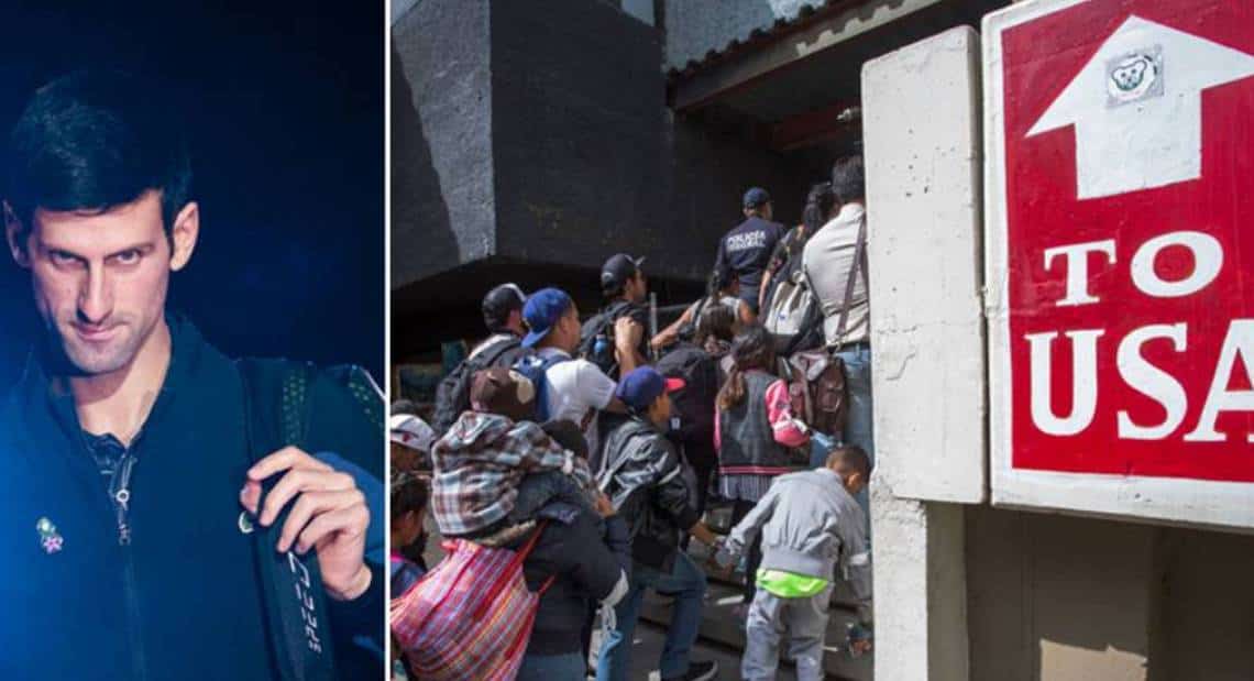 צפו: כתב שאל את הבית הלבן "איך זה שמותר למהגרים להגיע לא מחוסנים, אבל לטניסאים ברמה עולמית אסור?"‏